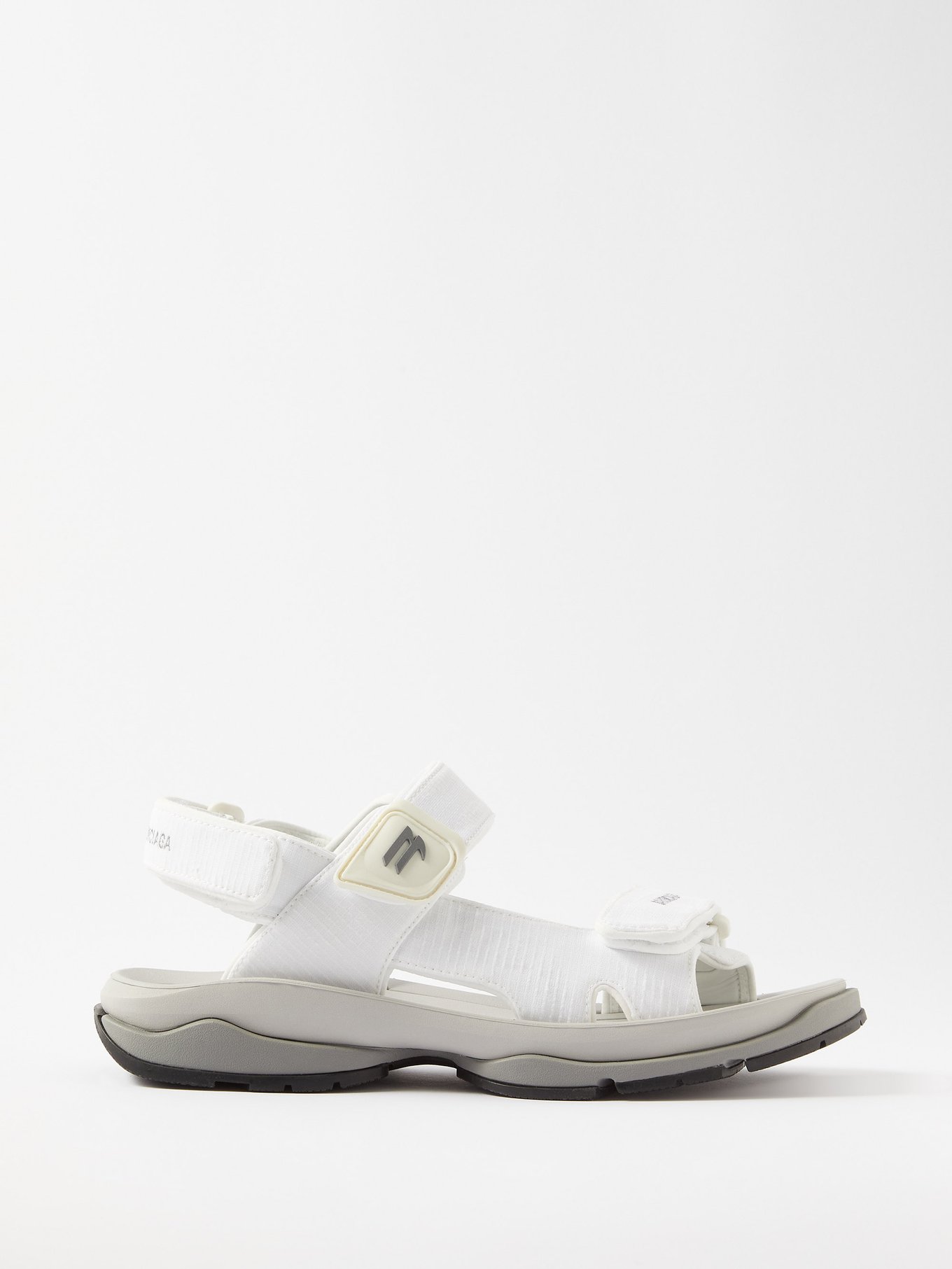 White Tourist velcro sandals | Balenciaga | MATCHESFASHION UK