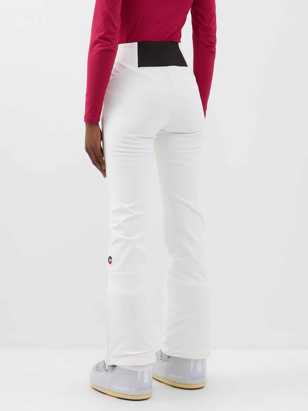 White Tipi III softshell ski trousers, Fusalp