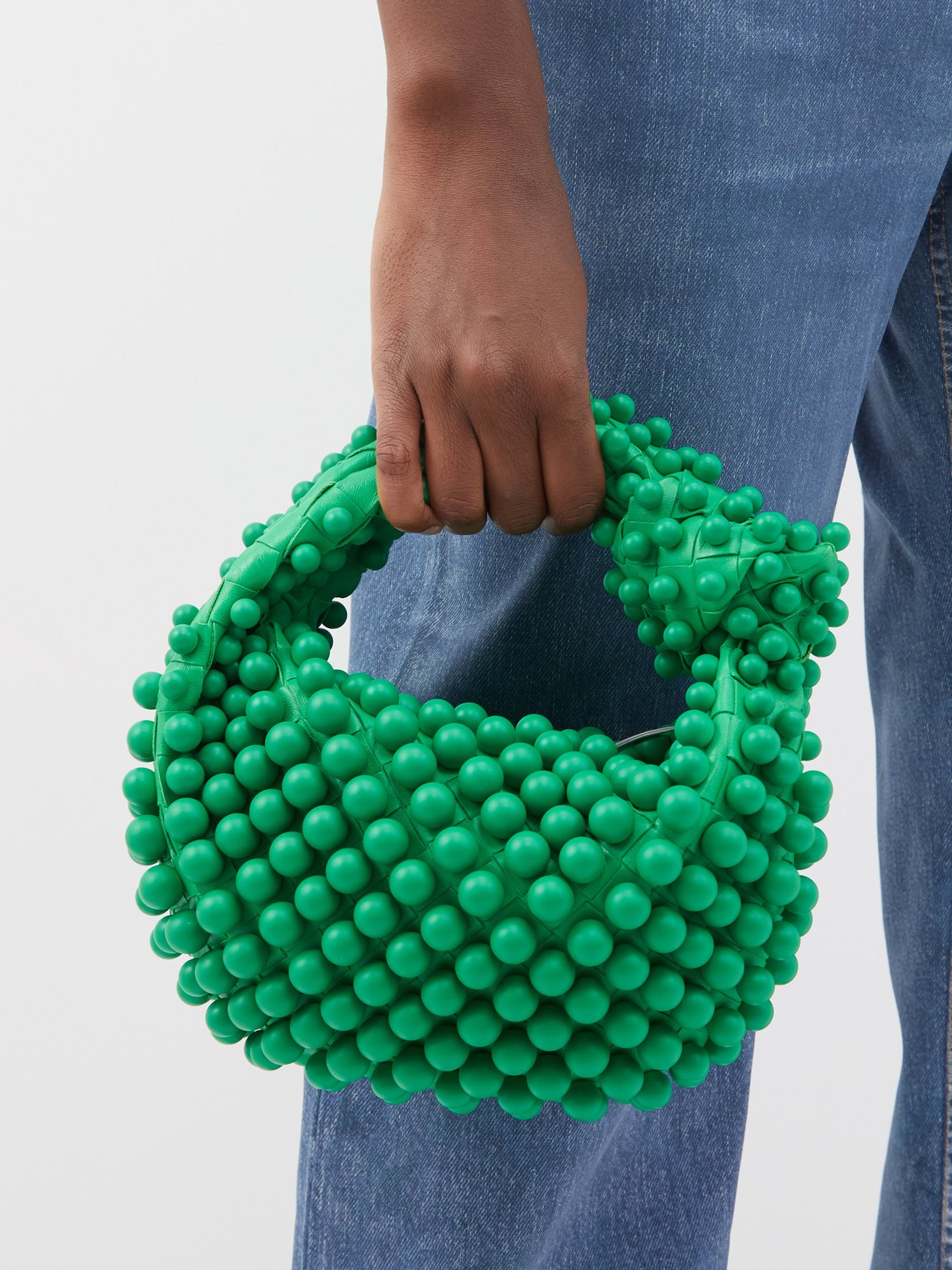 Bottega Veneta - Mini Jodie Bag - Shiny Green – Shop It