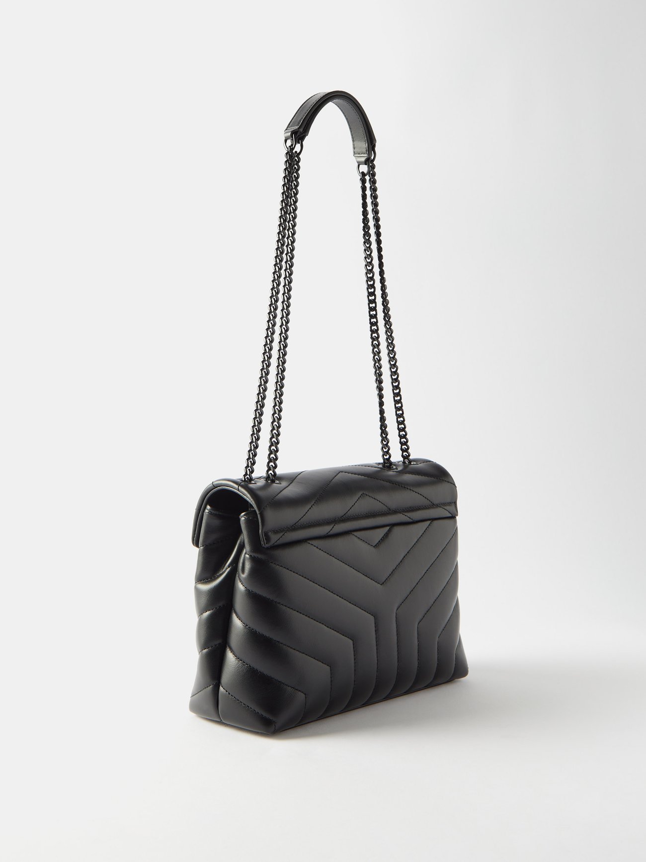 SAINT LAURENT Loulou small quilted leather shoulder bag