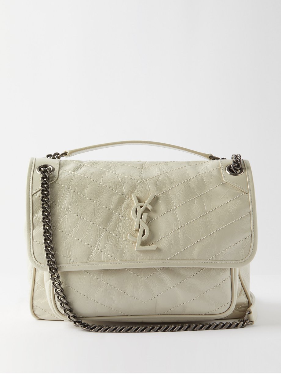 Luxury Brand - A Medium Size Bag with Chain Strap and Leather Strap -  Lizzie's Boutique