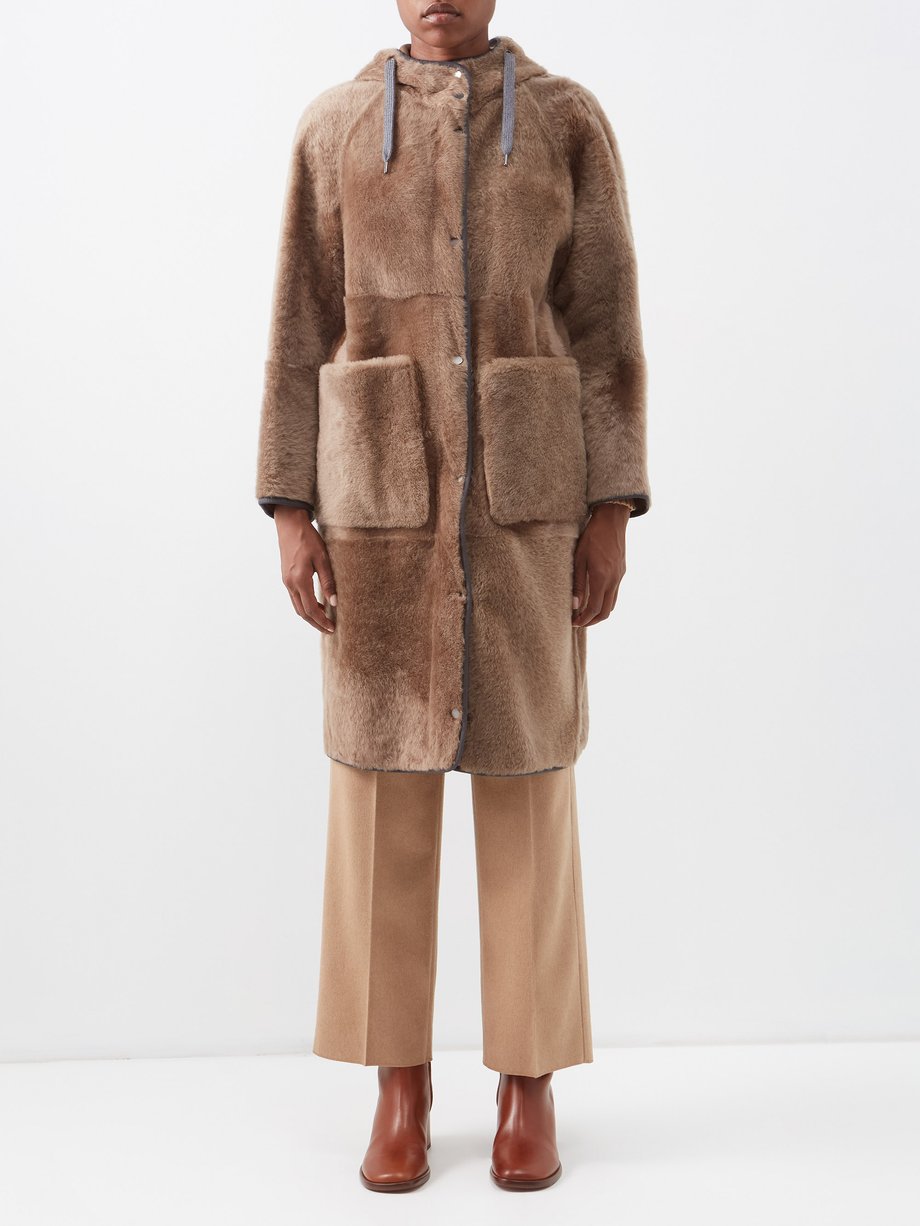 hooded shearling | Brunello Cucinelli | MATCHESFASHION US