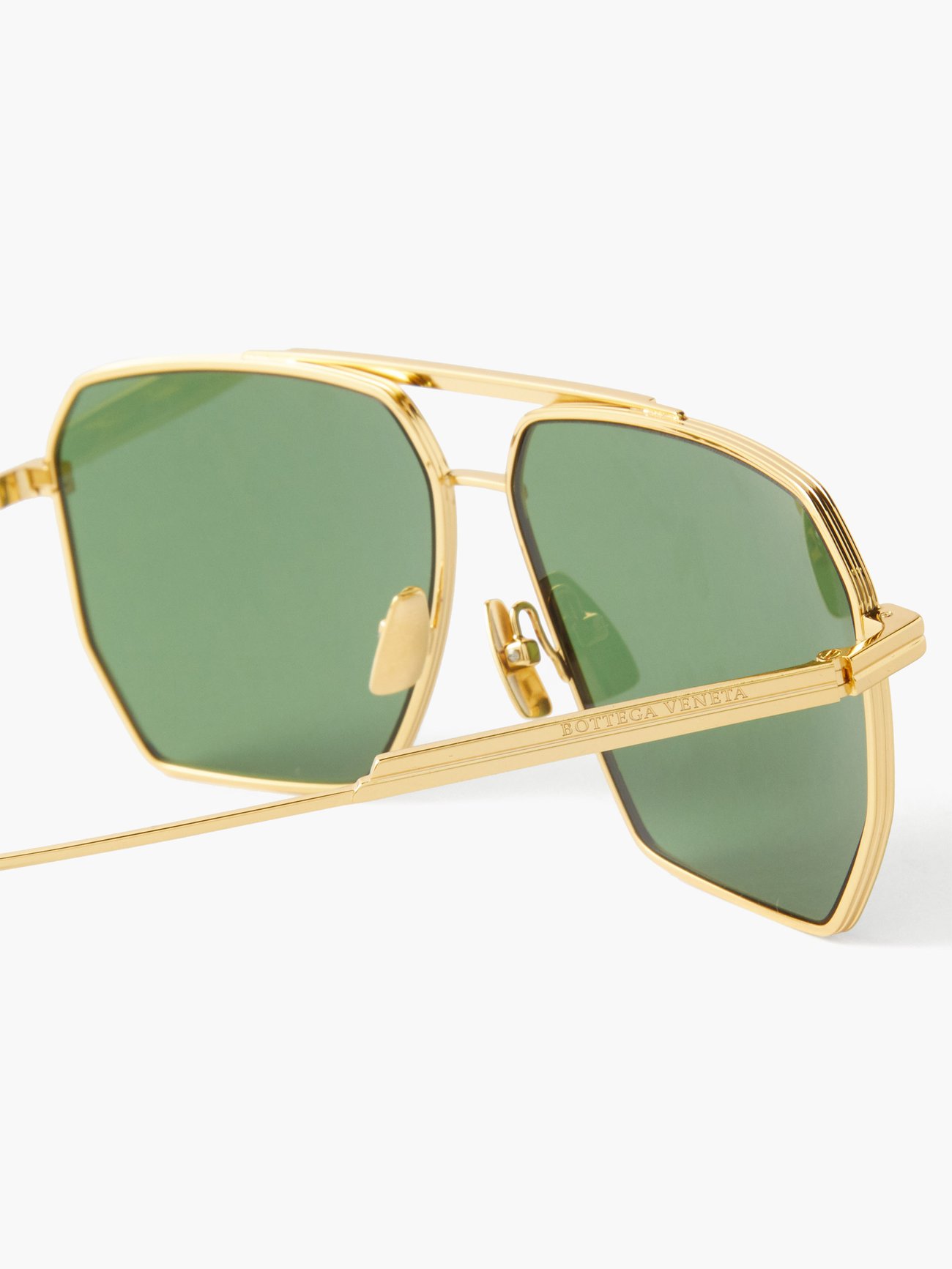 Bottega Veneta Classic Aviator Sunglasses