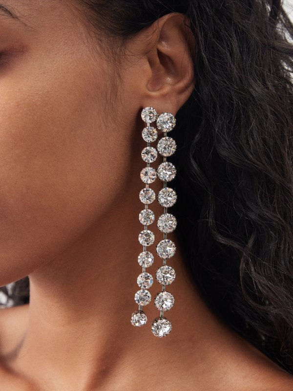 Isabel Marant Midnight Dancing crystal-embellished earrings