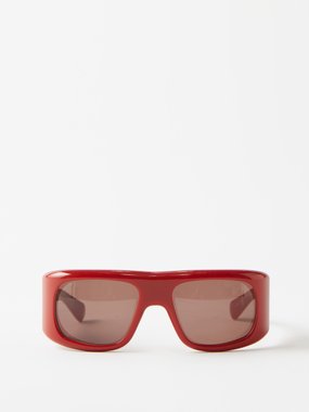 Jacques Marie Mage Benson D-frame acetate sunglasses