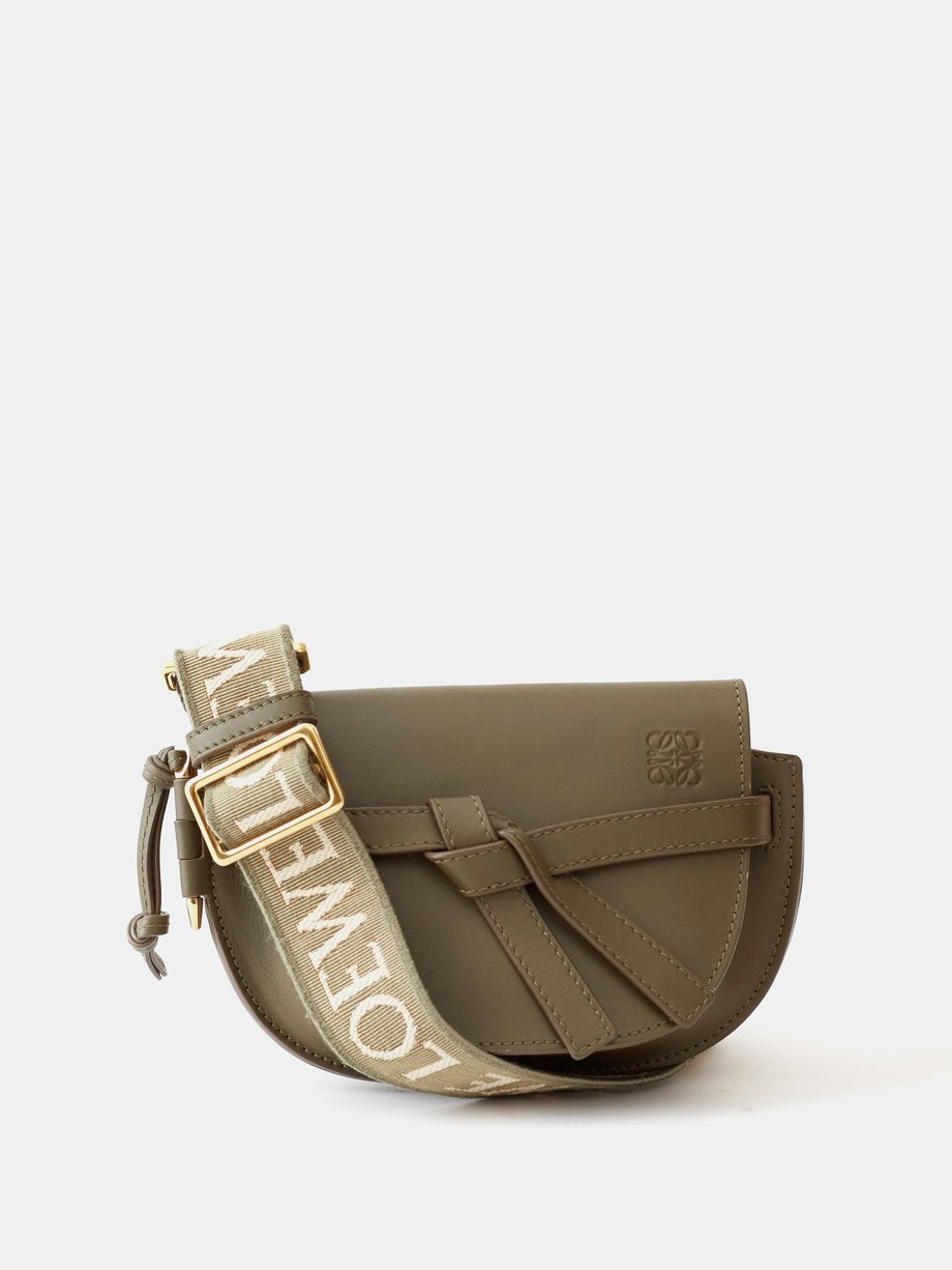 Loewe - Mini Gate Tan Leather Belt Bag
