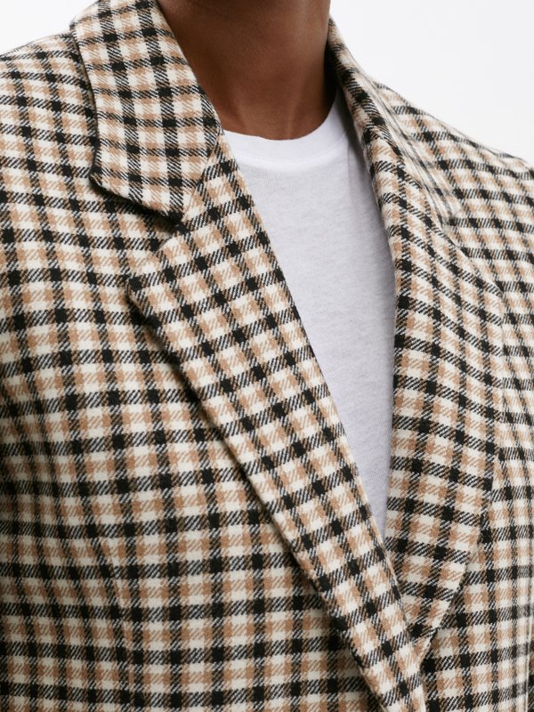 Raey Fitted-shoulder wool-blend tailored jacket