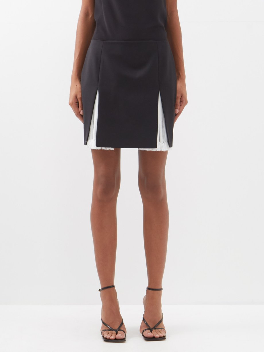 Black Paloma wool-blend mini skirt | Givenchy | MATCHESFASHION US