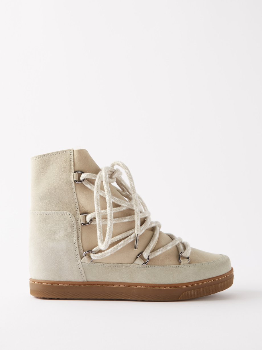 Beige Nowles suede snow | Marant | MATCHESFASHION US