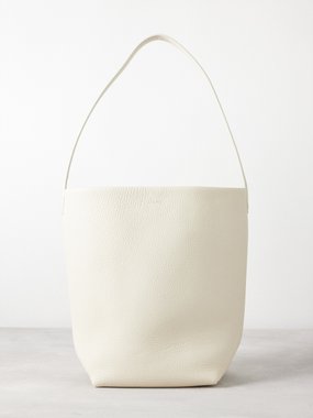 Shop The Row Park Medium Leather Tote Bag