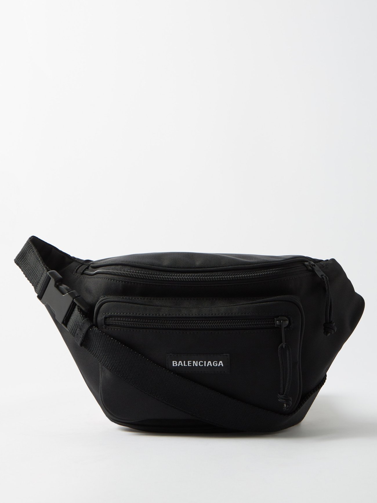 Luxury bag - Balenciaga Explorer belt bag in red nylon