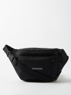 BALENCIAGA, Car Leather Crossbody Bag, Men