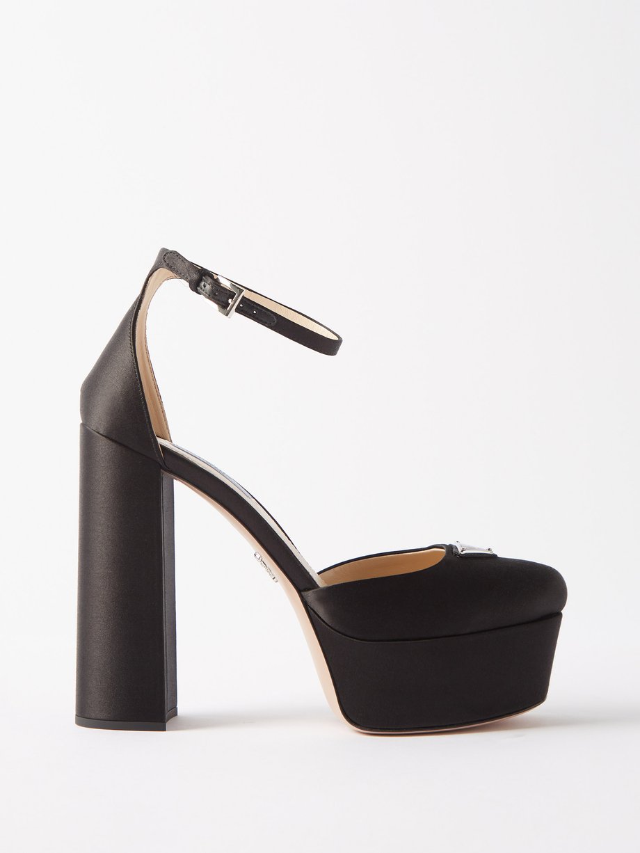 Prada Women's Satin Platform Sandals