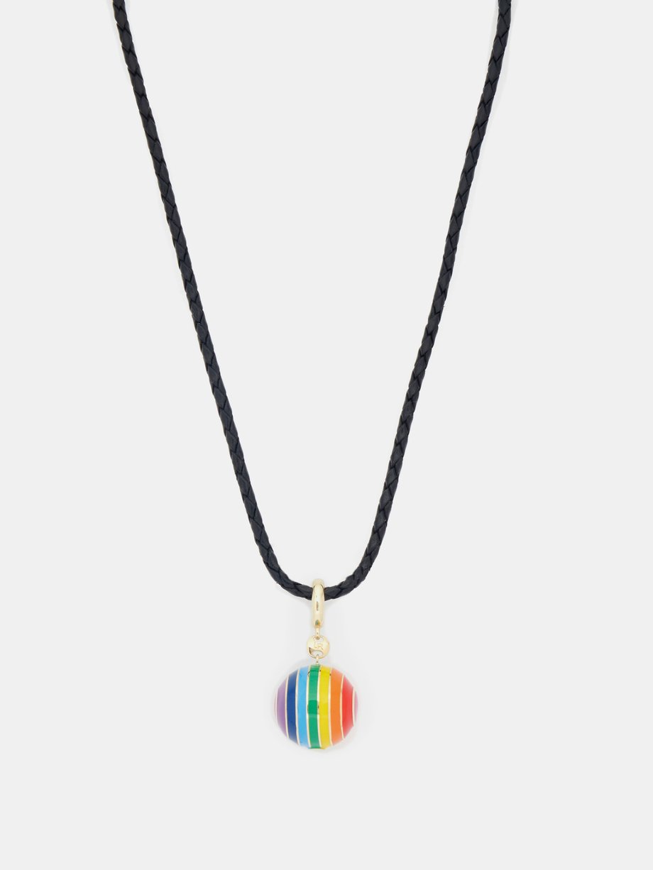 Sterling Silver Rainbow Necklace Sterling Silver or Gold Vermeil Rainbow  Jewellery Personalised Gift Hope Lucky Charm - Etsy Canada
