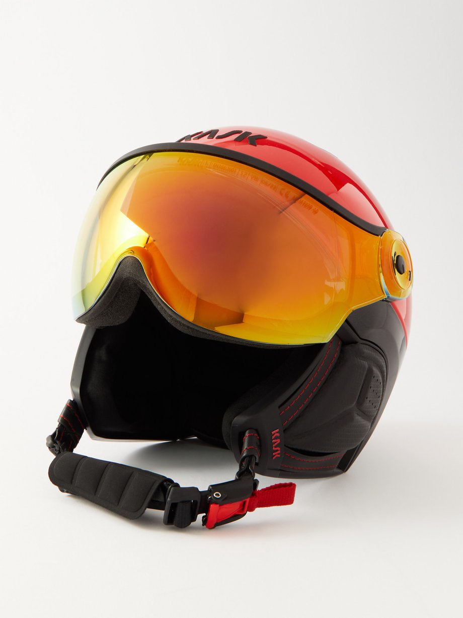 Dank je Trekker Luiheid Red Montecarlo visor ski helmet | KASK | MATCHESFASHION US