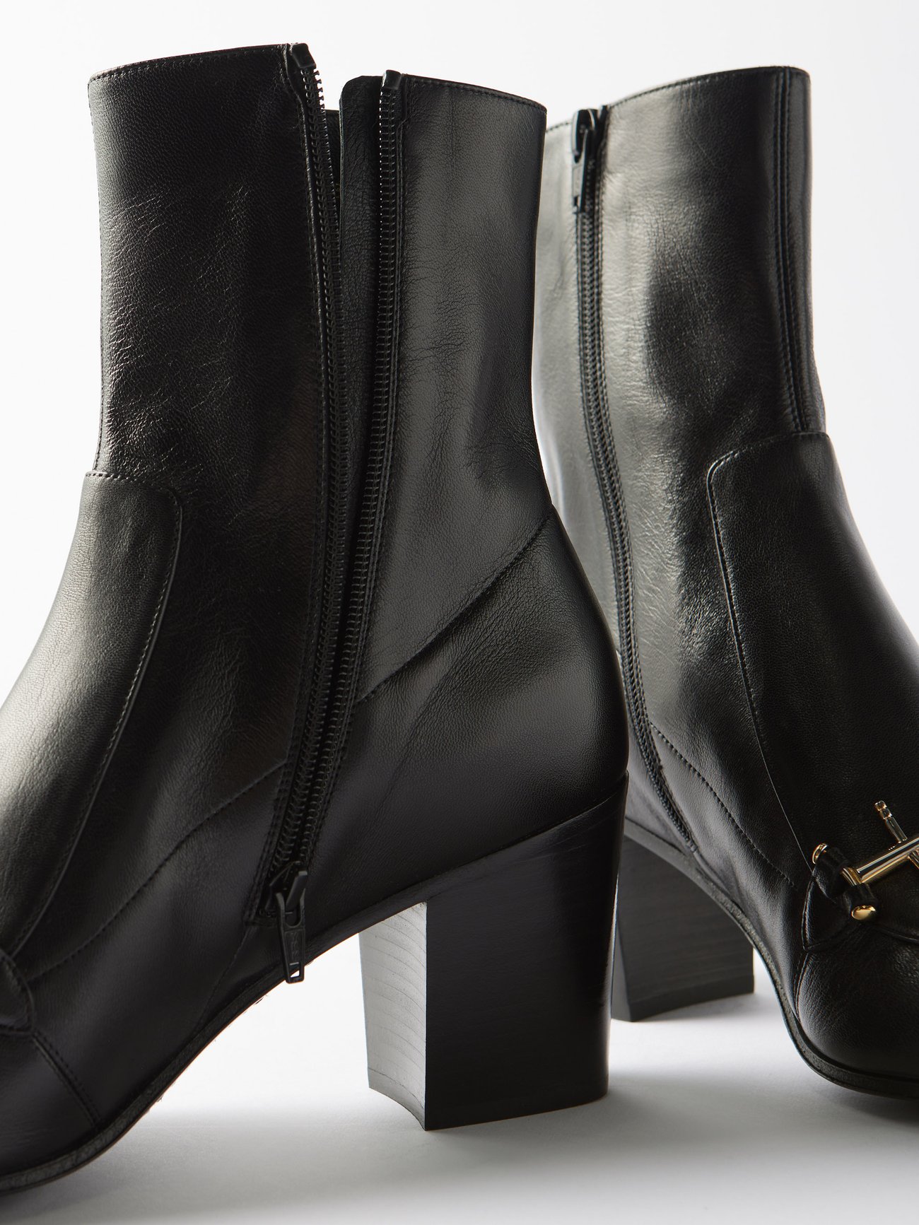 Saint Laurent - Men - Beau Patent-leather Boots Black - EU 45