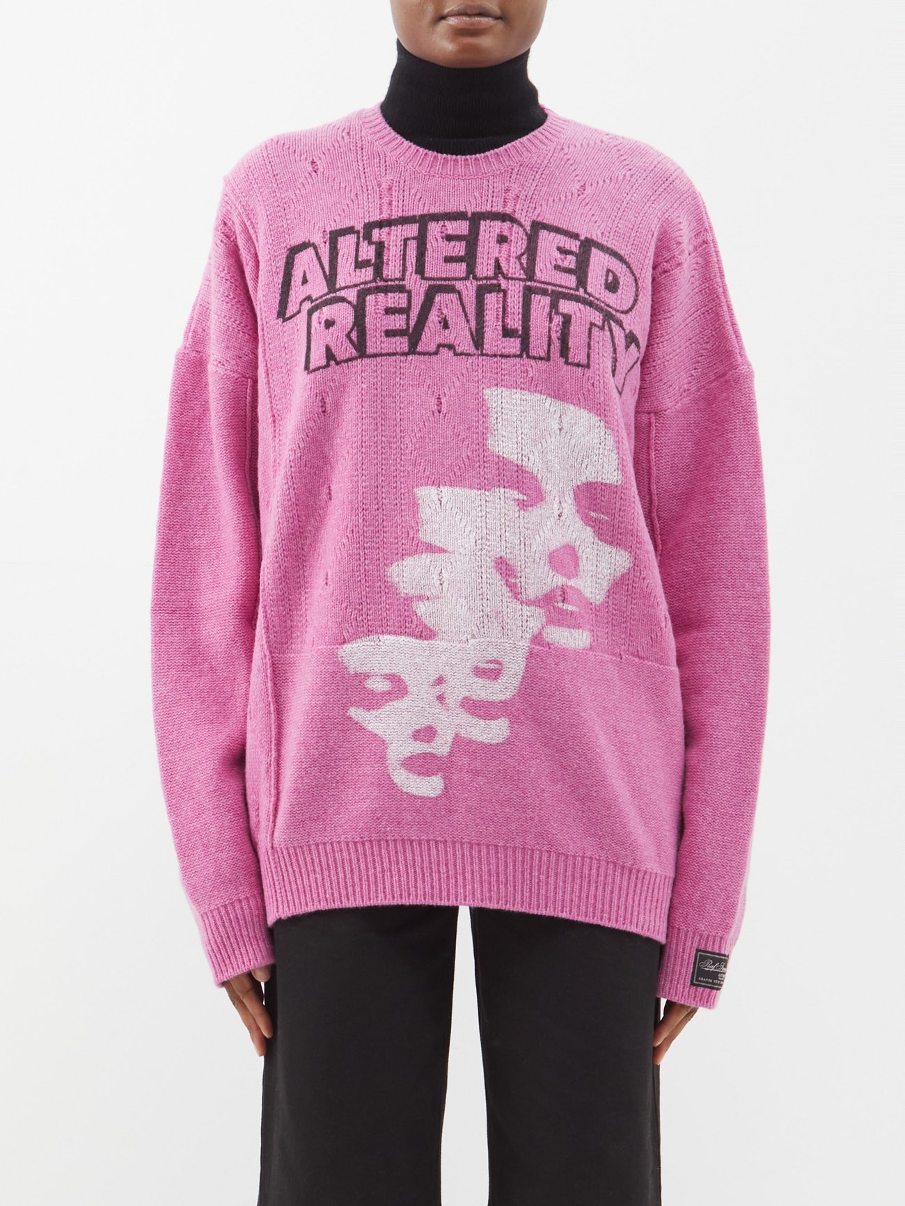 Altered Reality printed wool sweater video