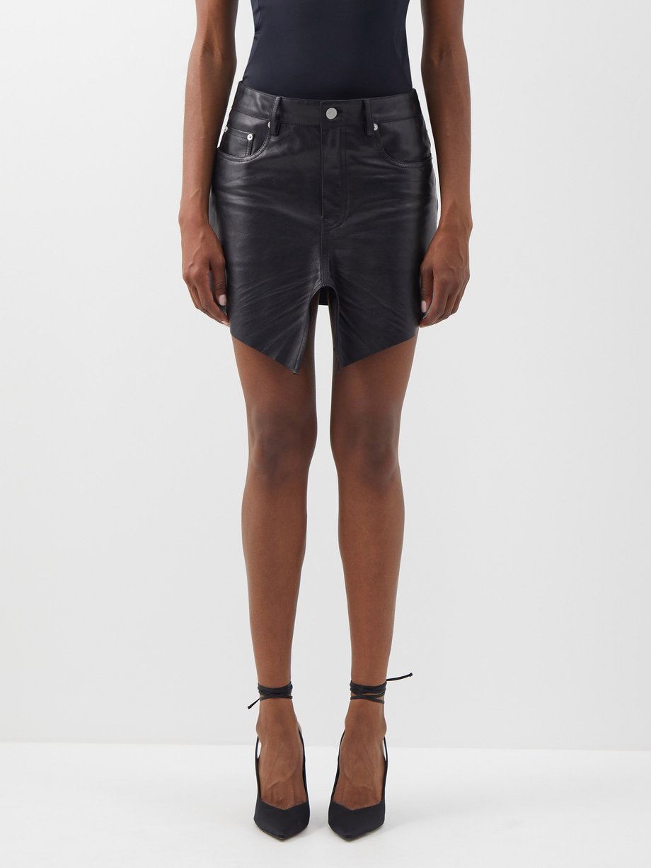 leather mini skirt | | MATCHESFASHION