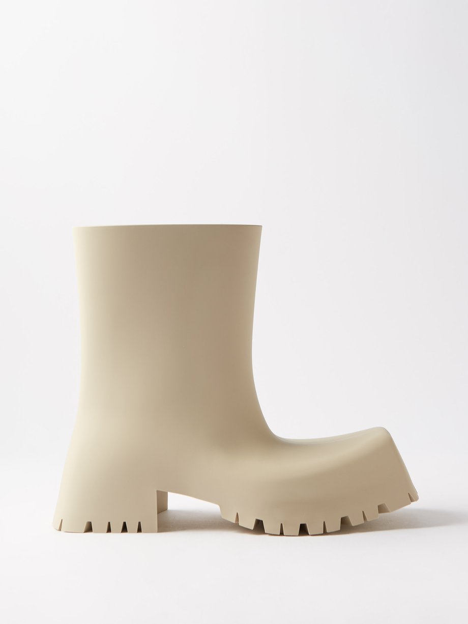 Balenciaga Quadro squaretoe leather boots  eBay