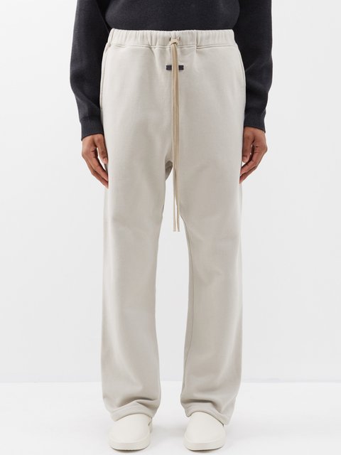 Grey Eternal cotton-jersey track pants | Fear Of God | MATCHES UK