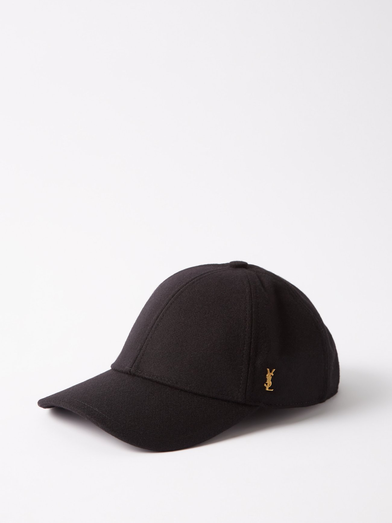 Saint Laurent American Flag Snapback Hat w/ Tags - Black Hats