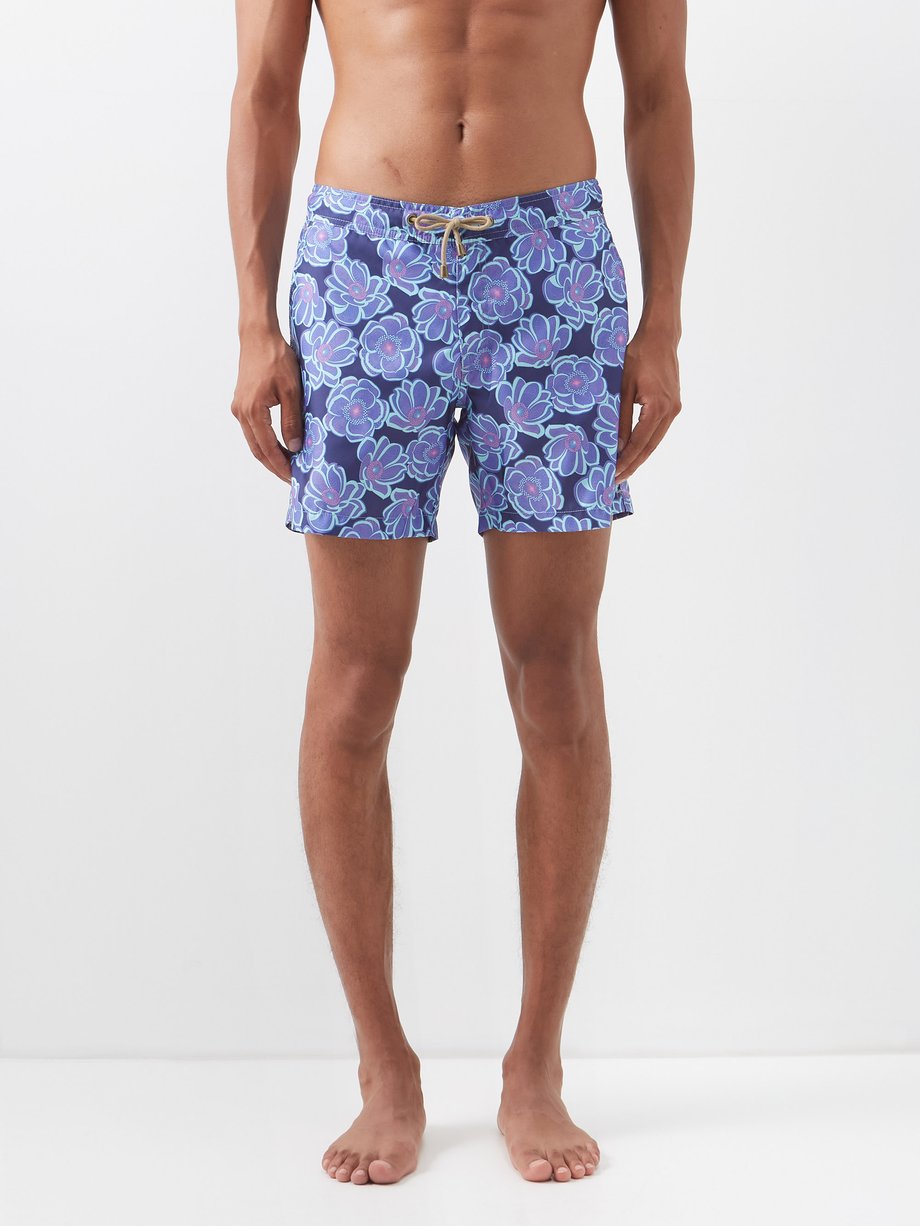 Blue Tattoo flower-print swim shorts | Thorsun | MATCHESFASHION US