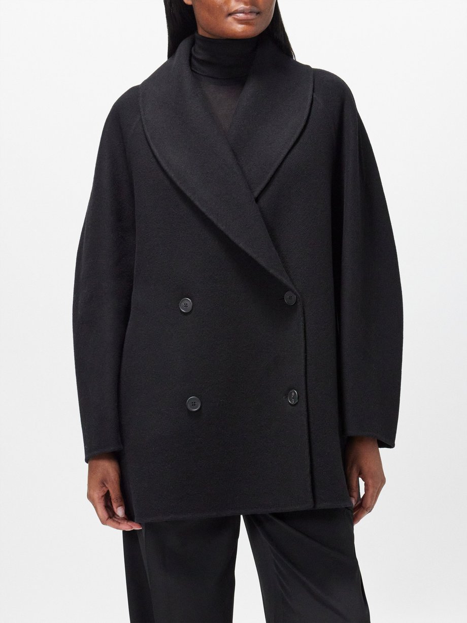 The Row Polli double-breasted wool-blend coat