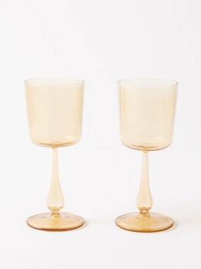 R+D.LAB Helg Set of Two Wine Glasses for Men