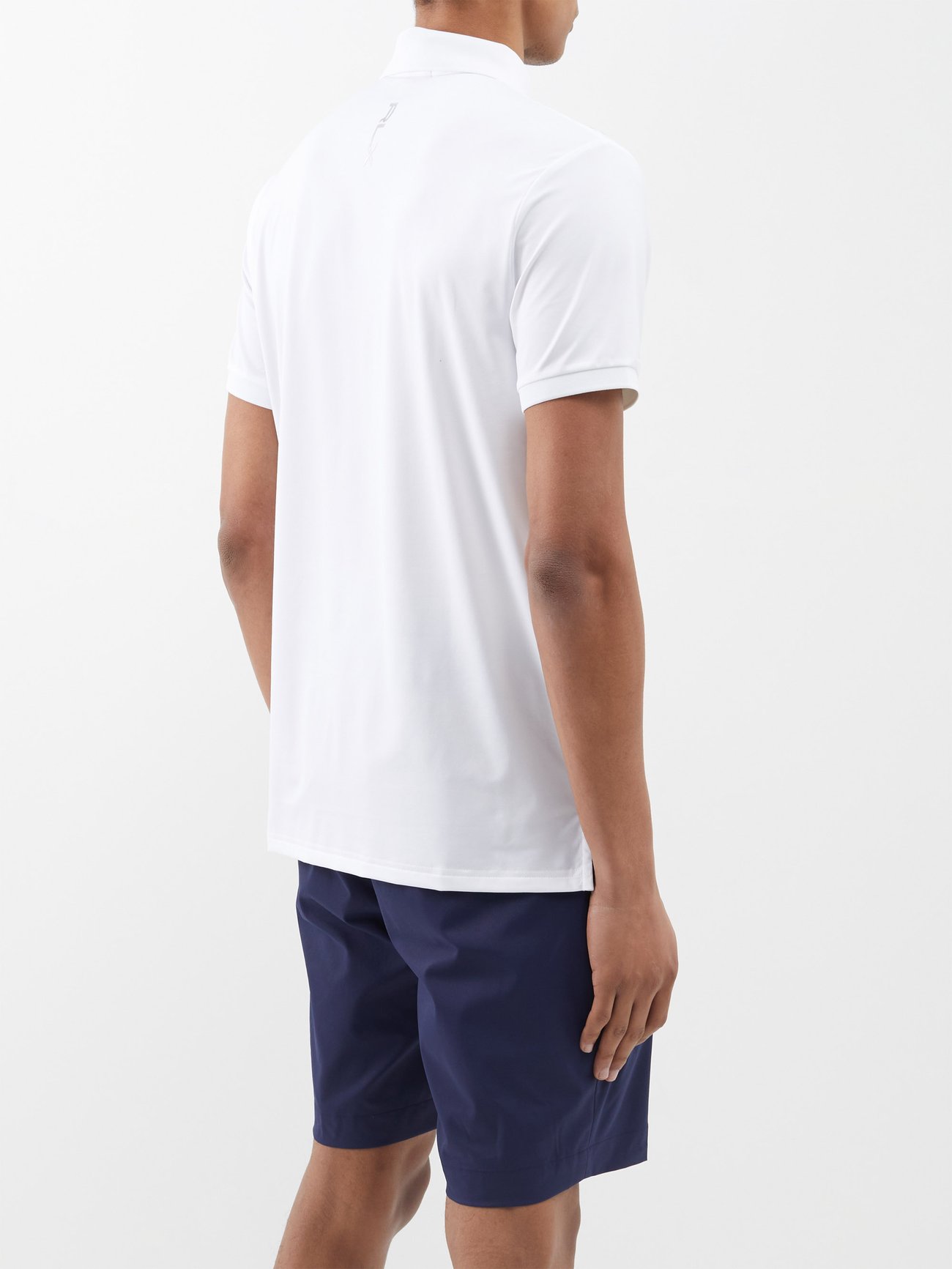 Remedy Clothing, White Recycled Polo Shirt