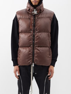6 MONCLER 1017 ALYX 9SM Moncler Islote padded down gilet