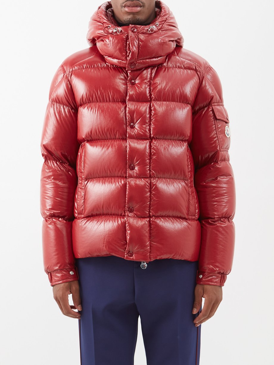 Red Moncler Maya 70 jacket | Moncler | MATCHESFASHION AU