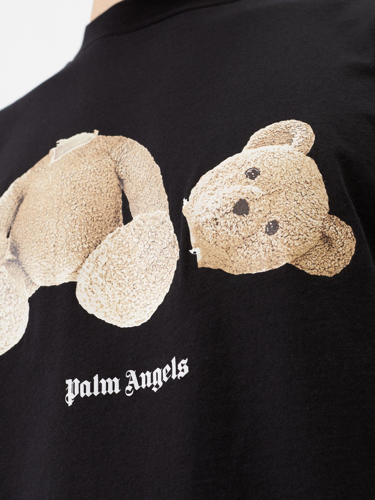Palm Angels Teddy Bear T-shirt in White for Men