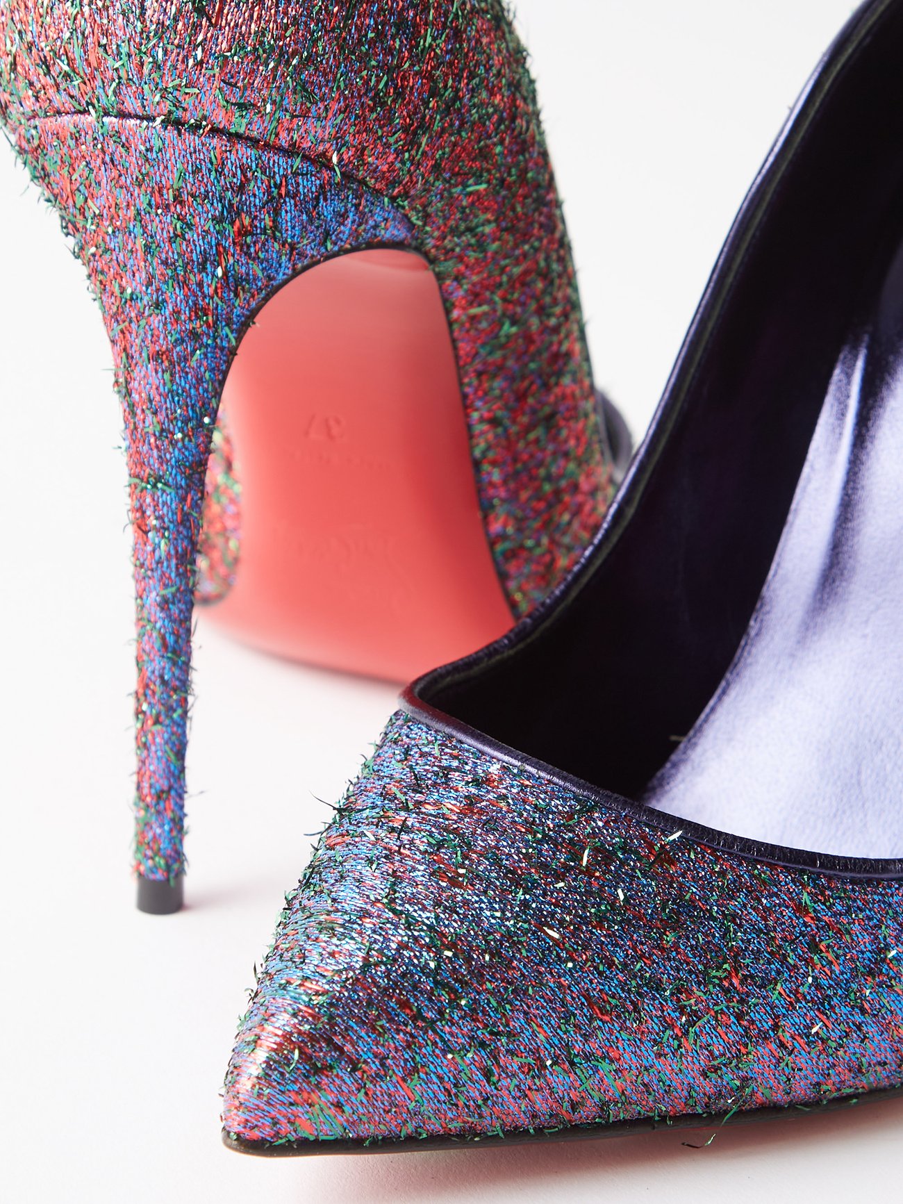 Christian Louboutin - Hot Chick 100 Lurex® pumps Christian Louboutin