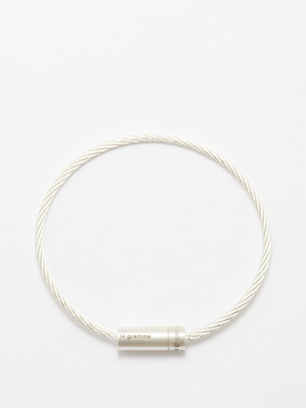 Le Gramme 9g sterling-silver cable bracelet