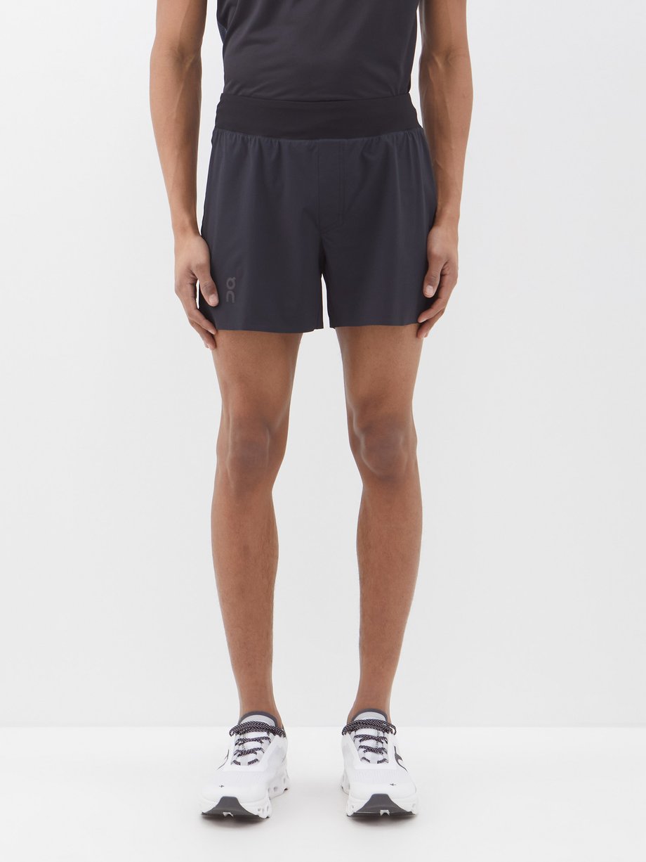 Black Lightweight running shorts | On | MATCHES UK