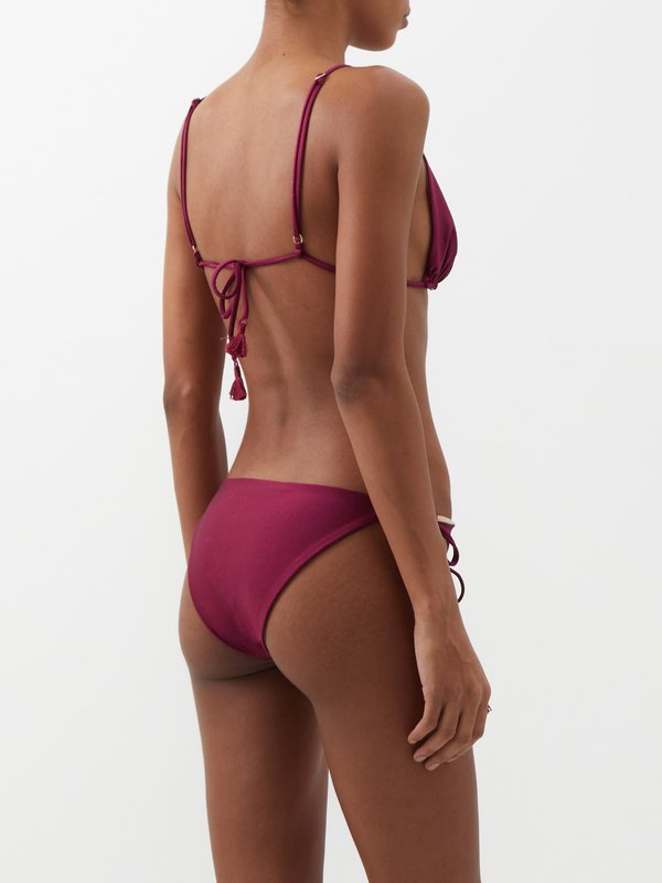 Johanna Ortiz Triangle jersey bikini top