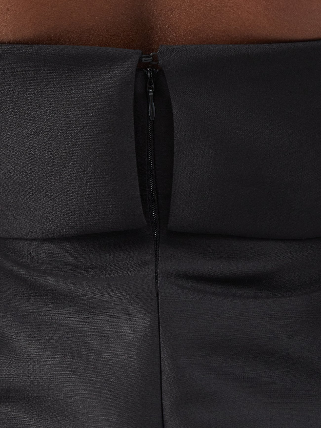 Black Foldover bandeau top | Toteme | MATCHESFASHION US