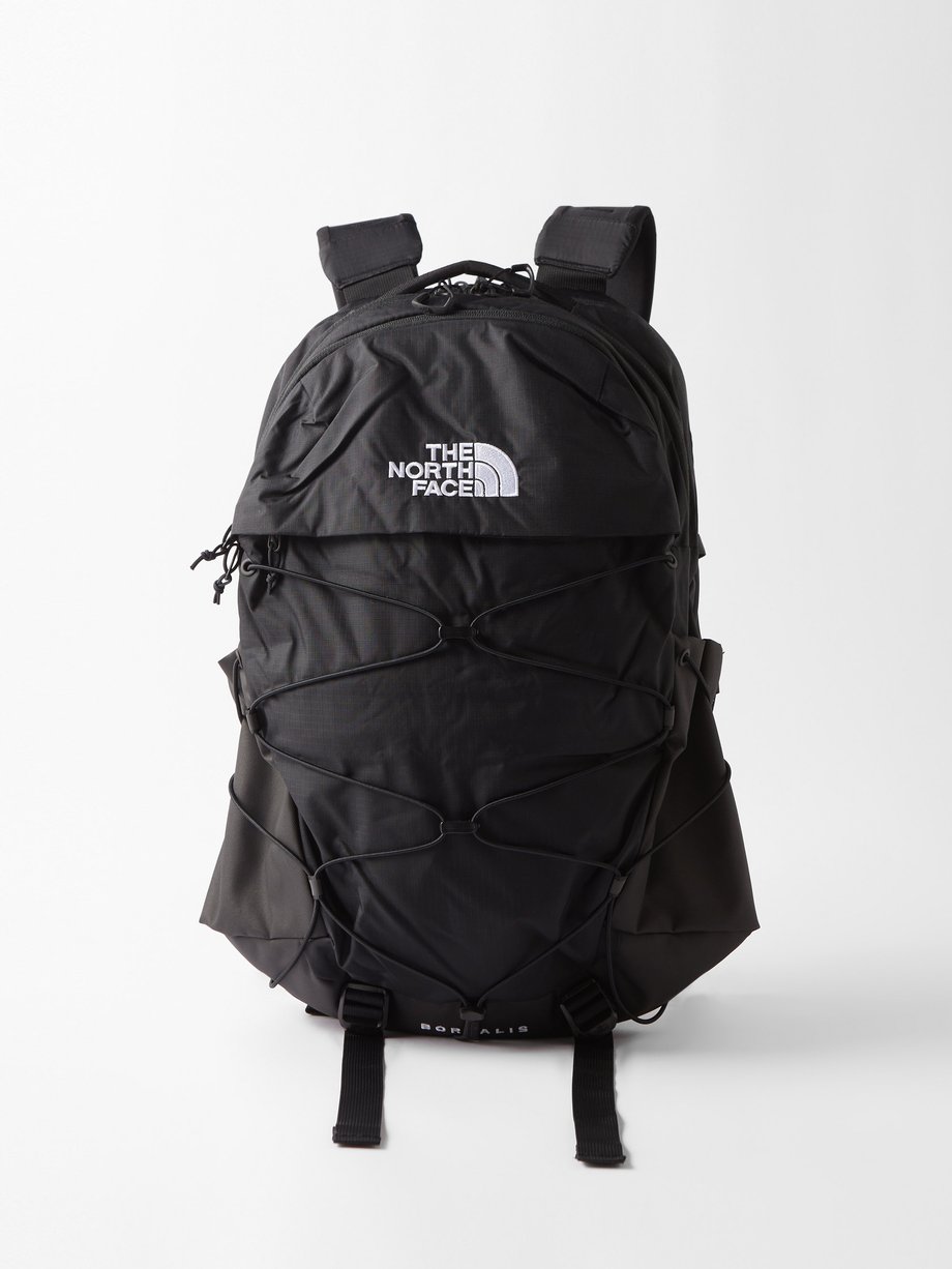 Black Borealis ripstop backpack | The North Face | MATCHES UK