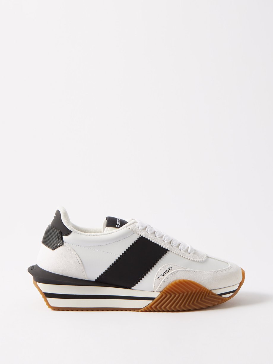 Tom Ford James raised-sole recycled-upper trainers