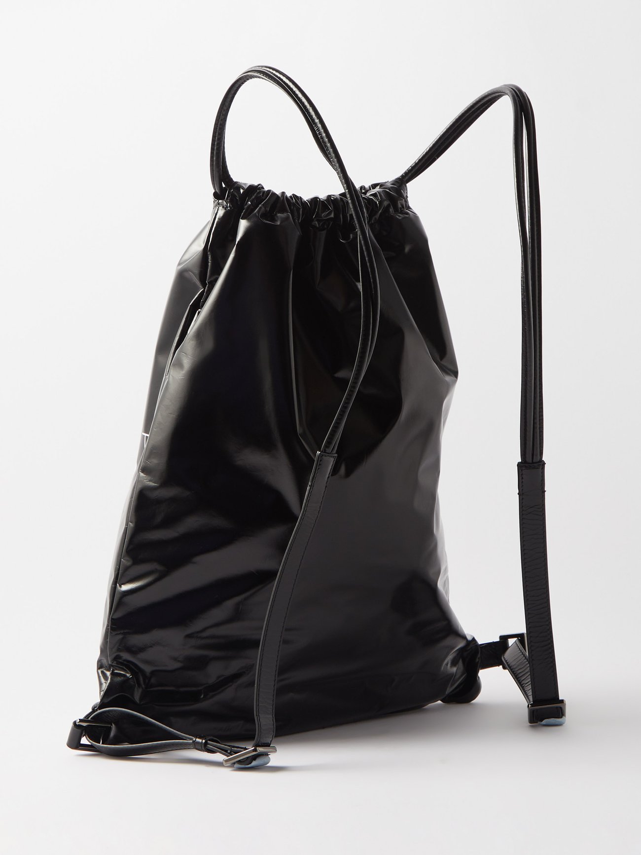 Cloth backpack Valentino Garavani Black in Cloth - 23516196