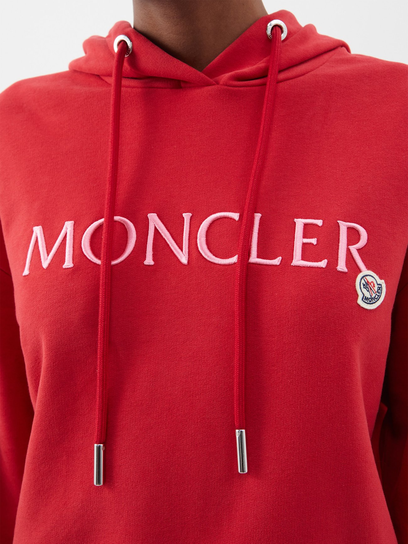 Moncler Logo Colorblock Cotton Sweatshirt