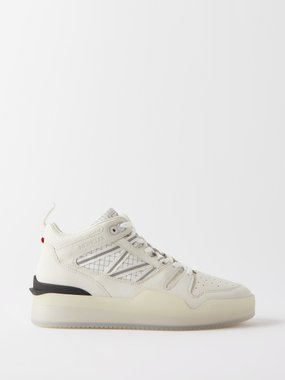 Moncler Pivot leather high-top trainers