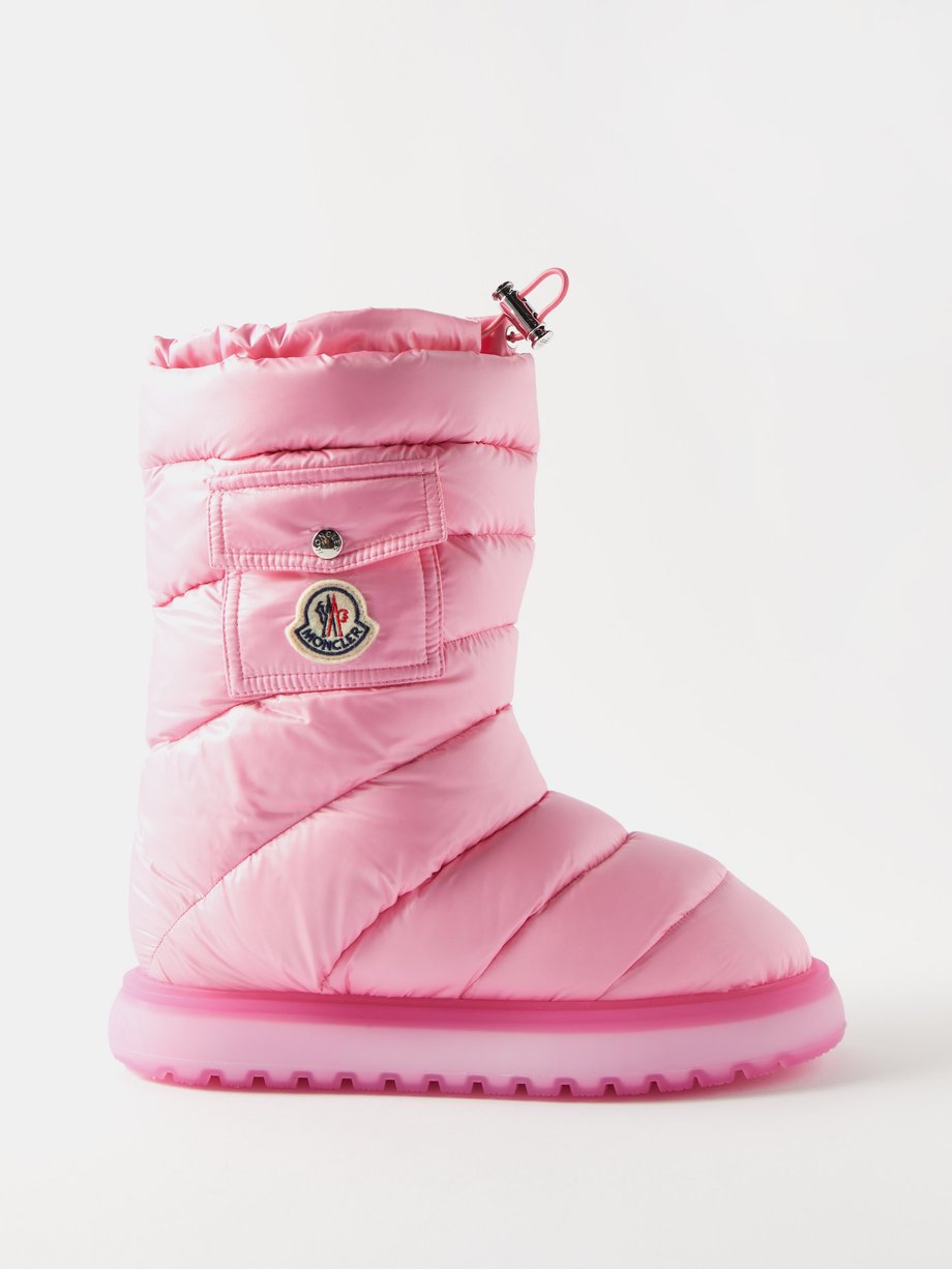Moncler Gaia pocket quilted-down snow boots