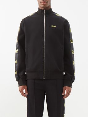 Valentino VLTN Monogram Print Camouflage Track Jacket