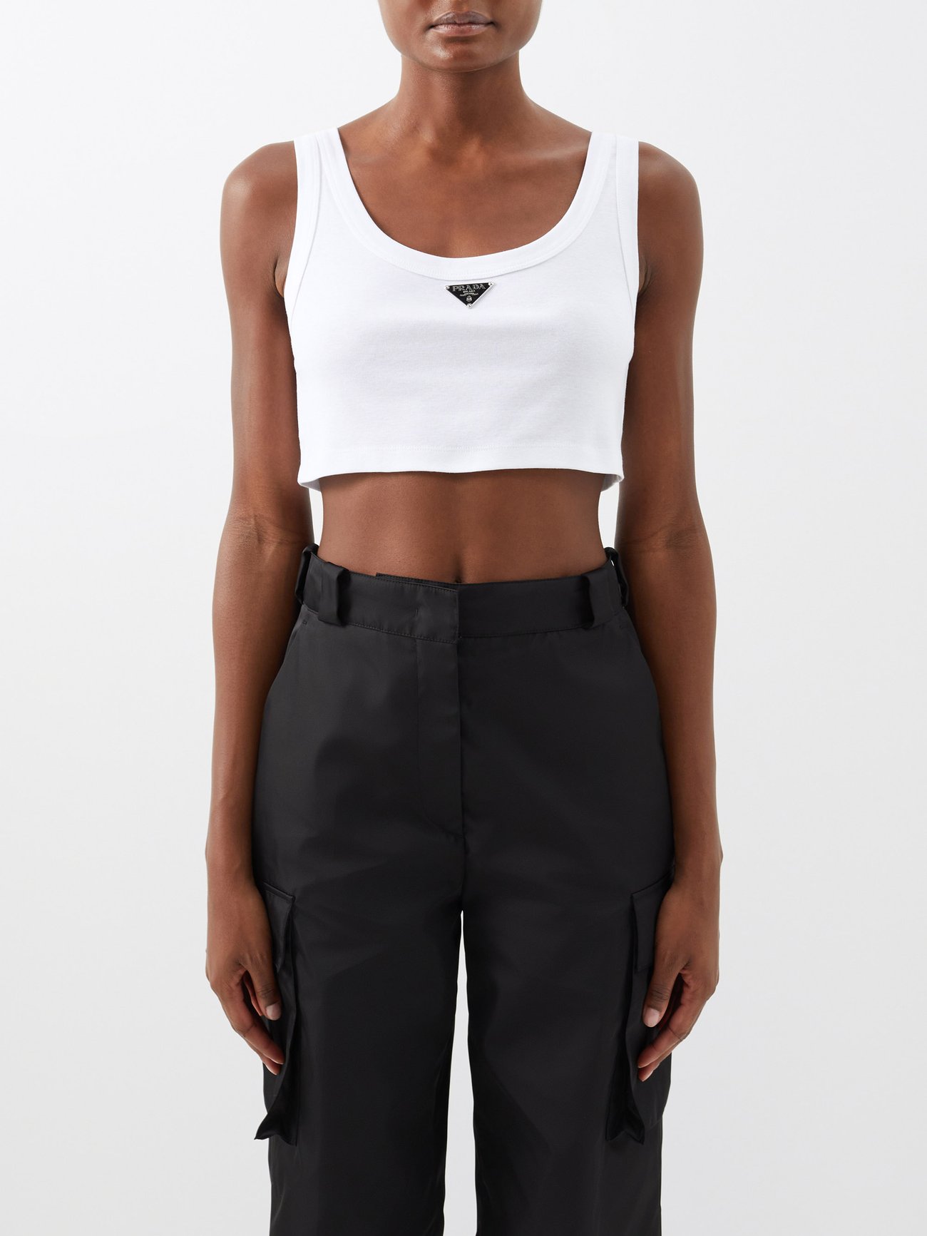 cropped jersey