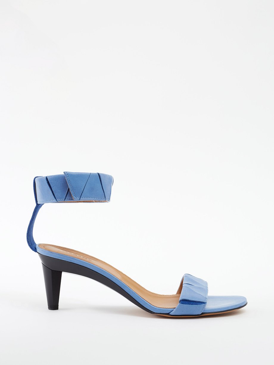 Blue 65 leather sandals | Isabel | US