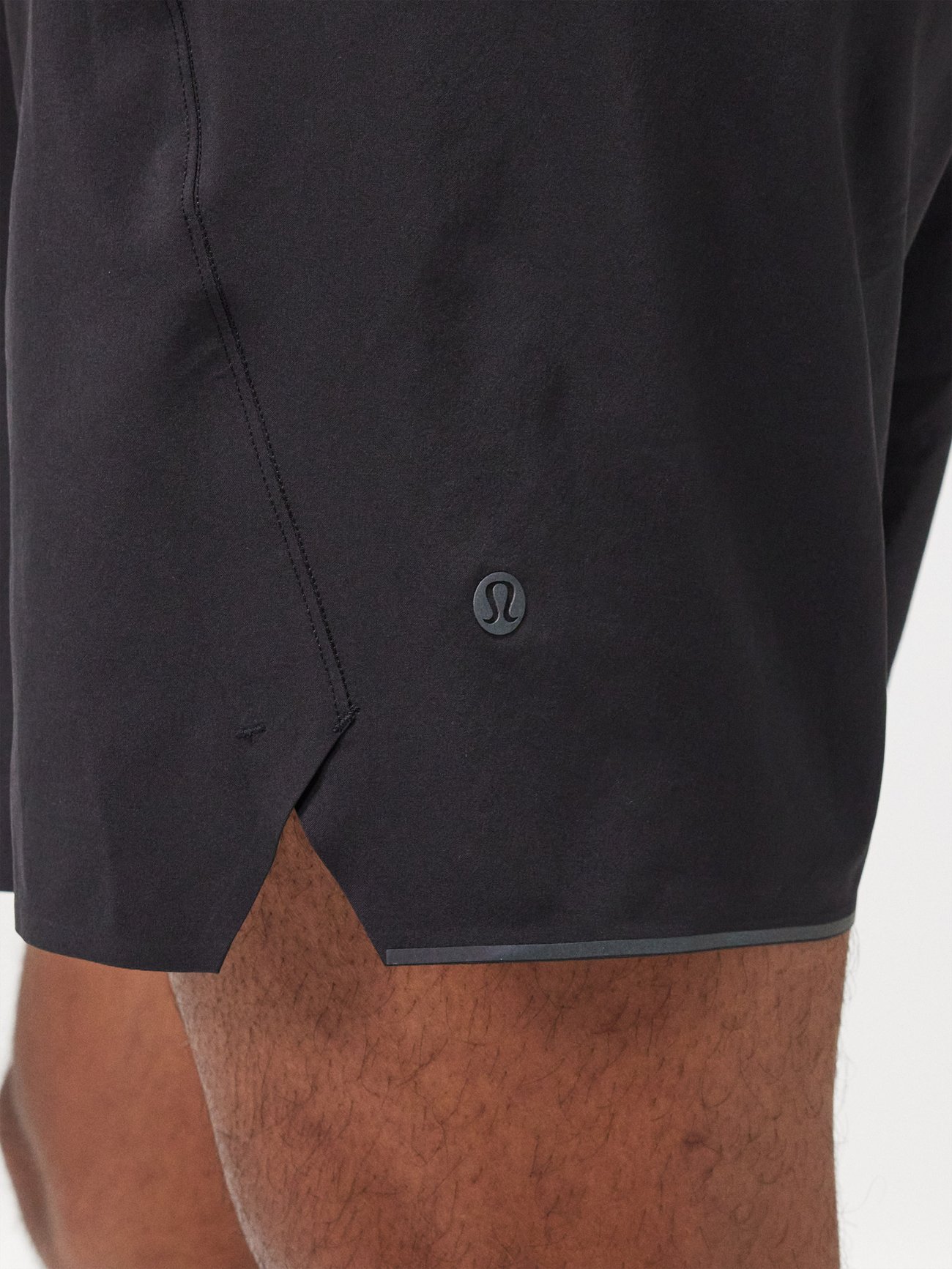 Black Surge 6 running shorts, Lululemon