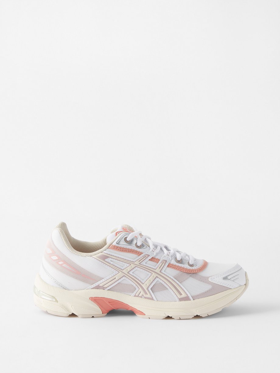 White GEL-1130 leather and mesh trainers | Asics | MATCHES UK