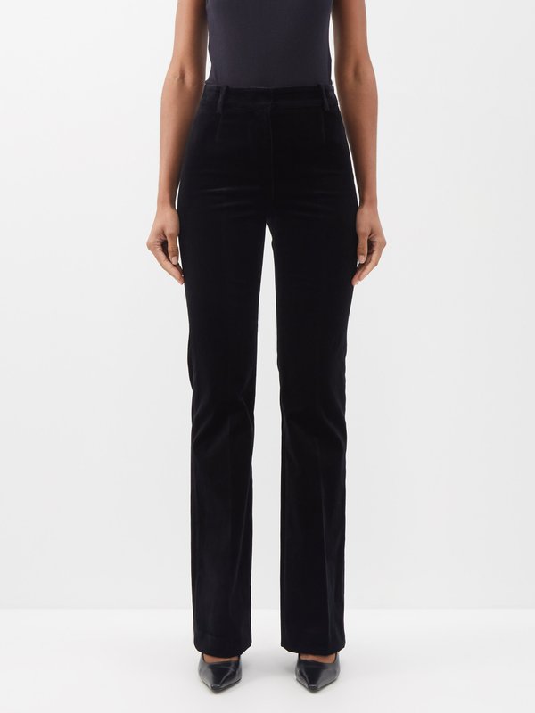 Velvet Tailored Trousers