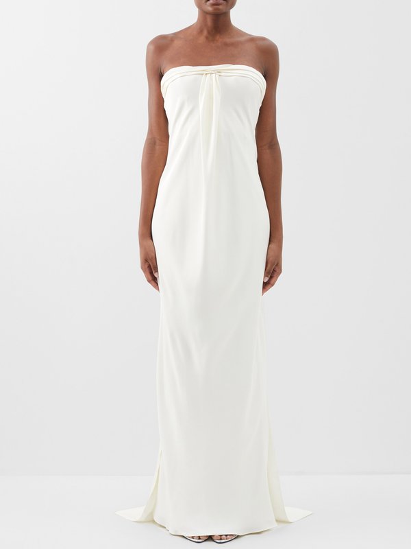 Tom Ford Ruched silk gown